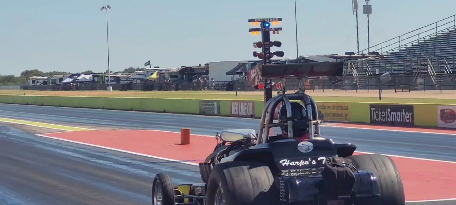 Texas Motorplex - Our first run of the day... and we qualified in 1st place!! - Stadiums & Arenas Near Me - Ennis, Texas