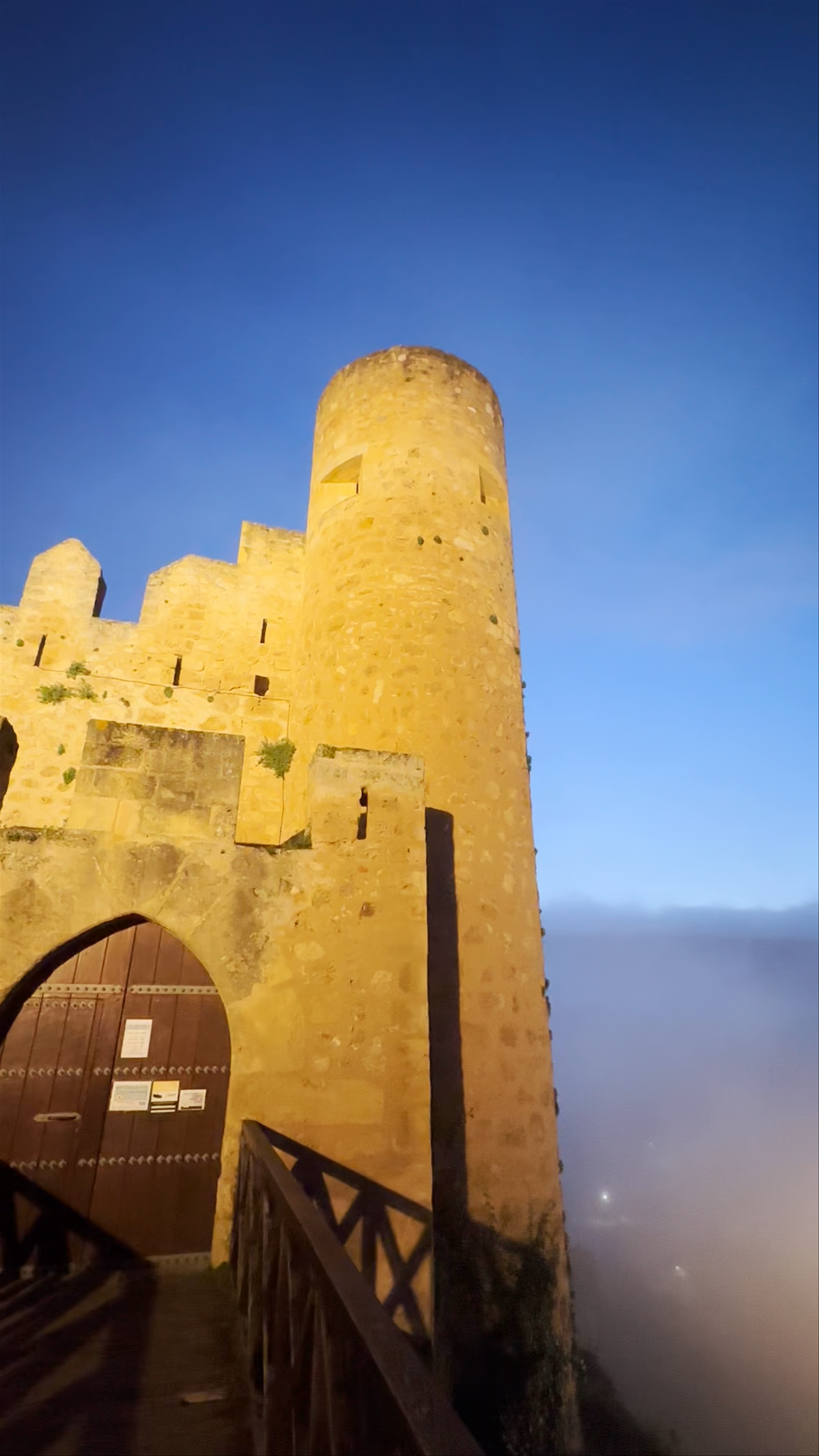 Castillo de Frías: Medieval Majesty at Twilight in Castilla y León
