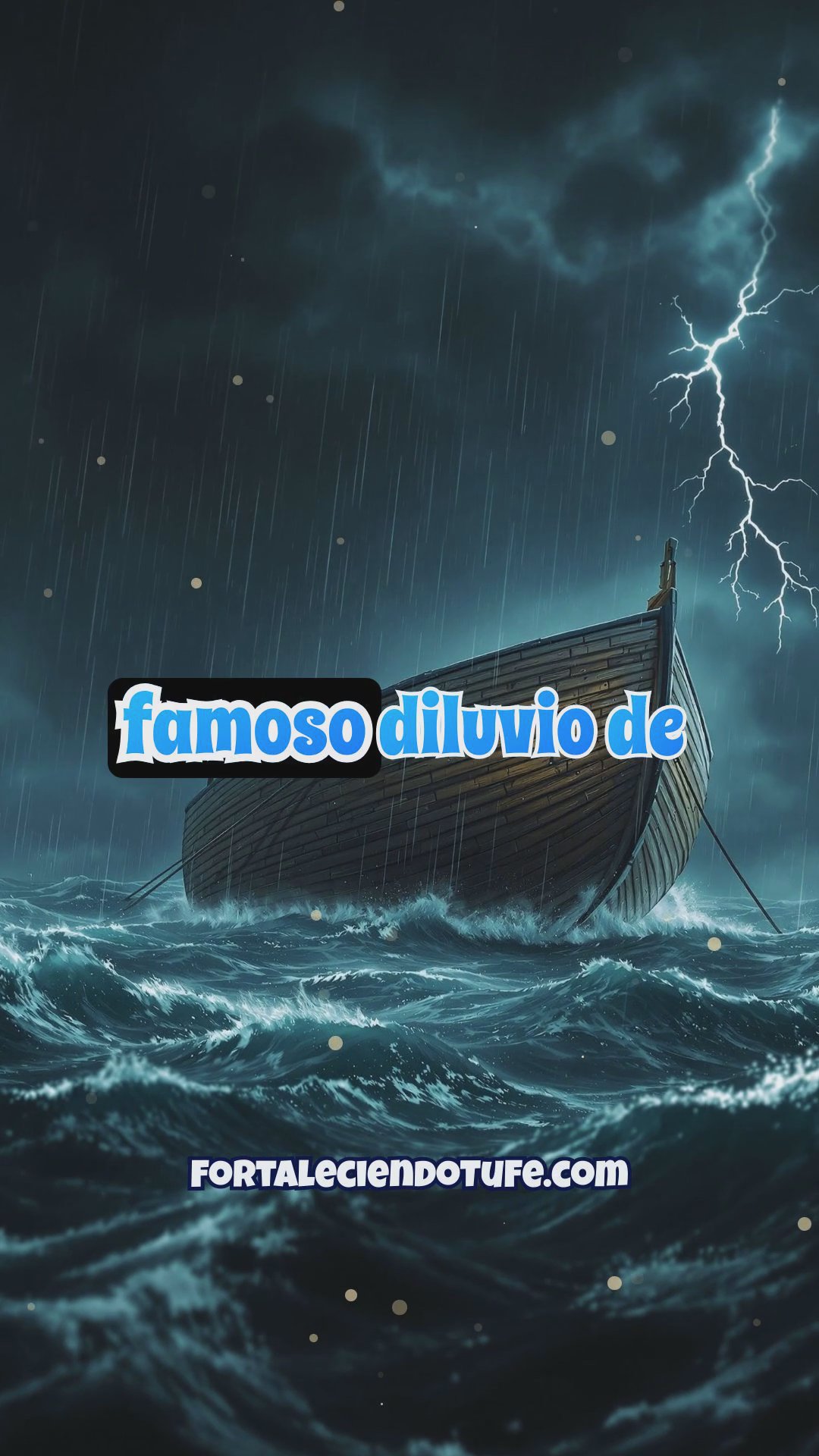 El diluvio: mucho más que 40 días de lluvia