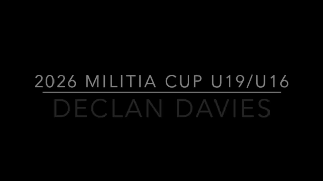 Declan Davies: Militia Cup U19/U16