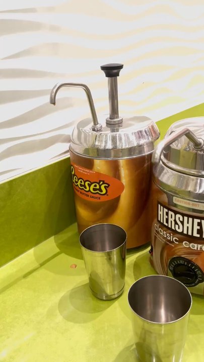 Menchie's - So many liquid toppings! - Desserts Near Me - Euless, Texas