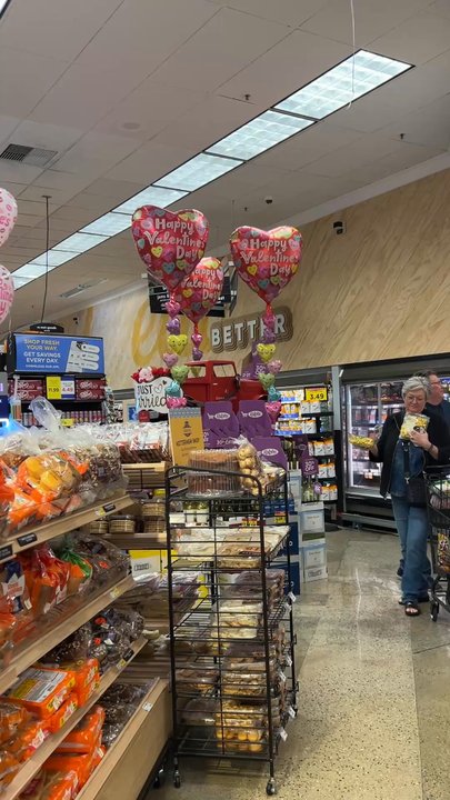 Ralphs - The tip of the iceberg. This represents a tenth of their balloons! - Grocery Near Me - Tustin, California