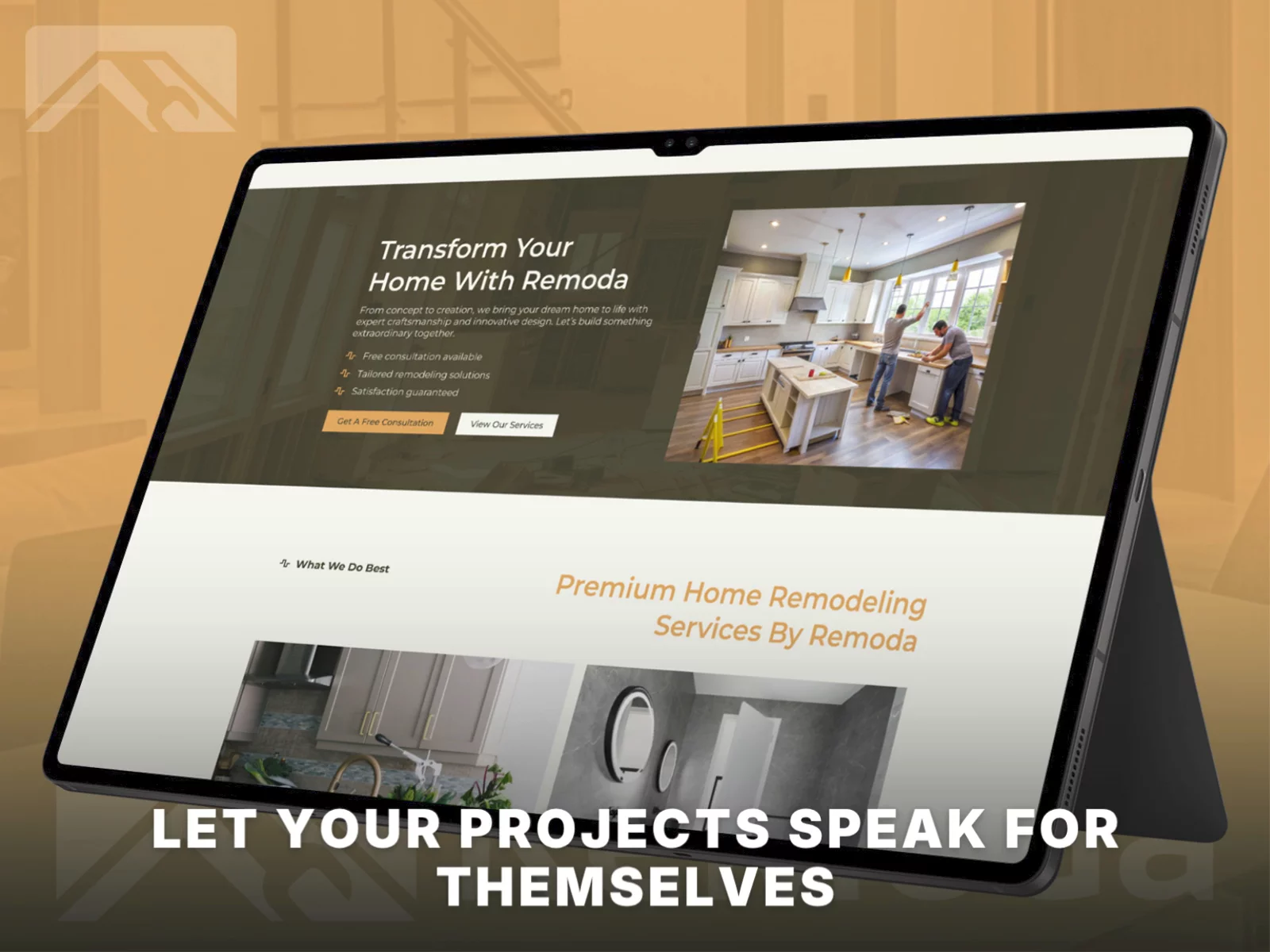 Great renovations. Weak website? Meet Remoda - a modern Framer template built for remodeling brands. Showcase the transformation. Win the next project.Framer preview: https://remoda.framer.ai/DesignToCodes preview: https://designtocodes.com/product/remoda-framer-home-remodeling-website-template/#remoda #framer #framertemplate #framercommunity #homeremodeling #renovation
