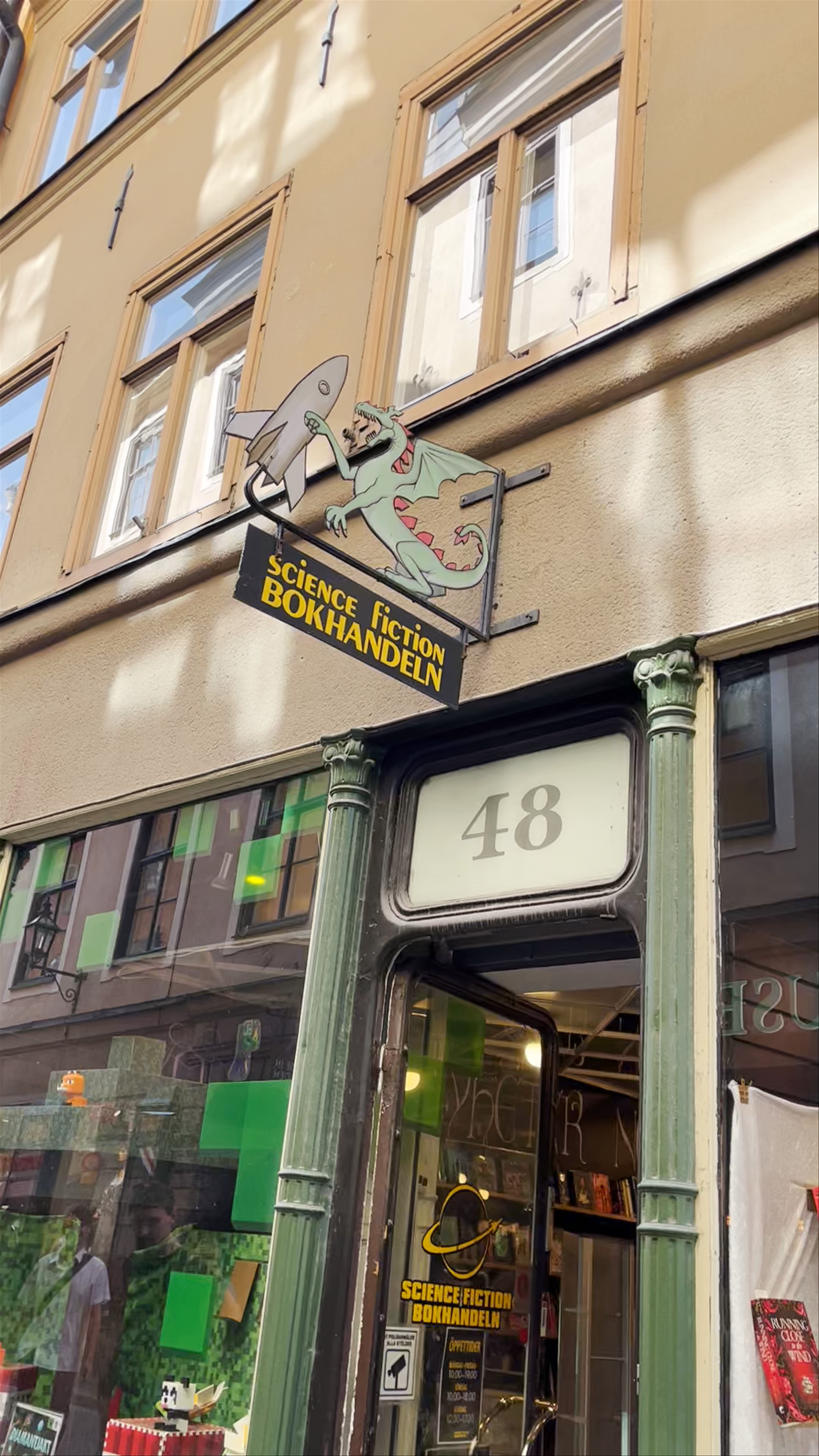 Exploring Science Fiction-bokhandeln: Stockholm’s Sci-Fi Book Haven