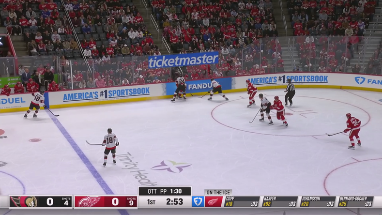 Yakemchuk scores and assists on his NHL debut night · Mar 24, 2026