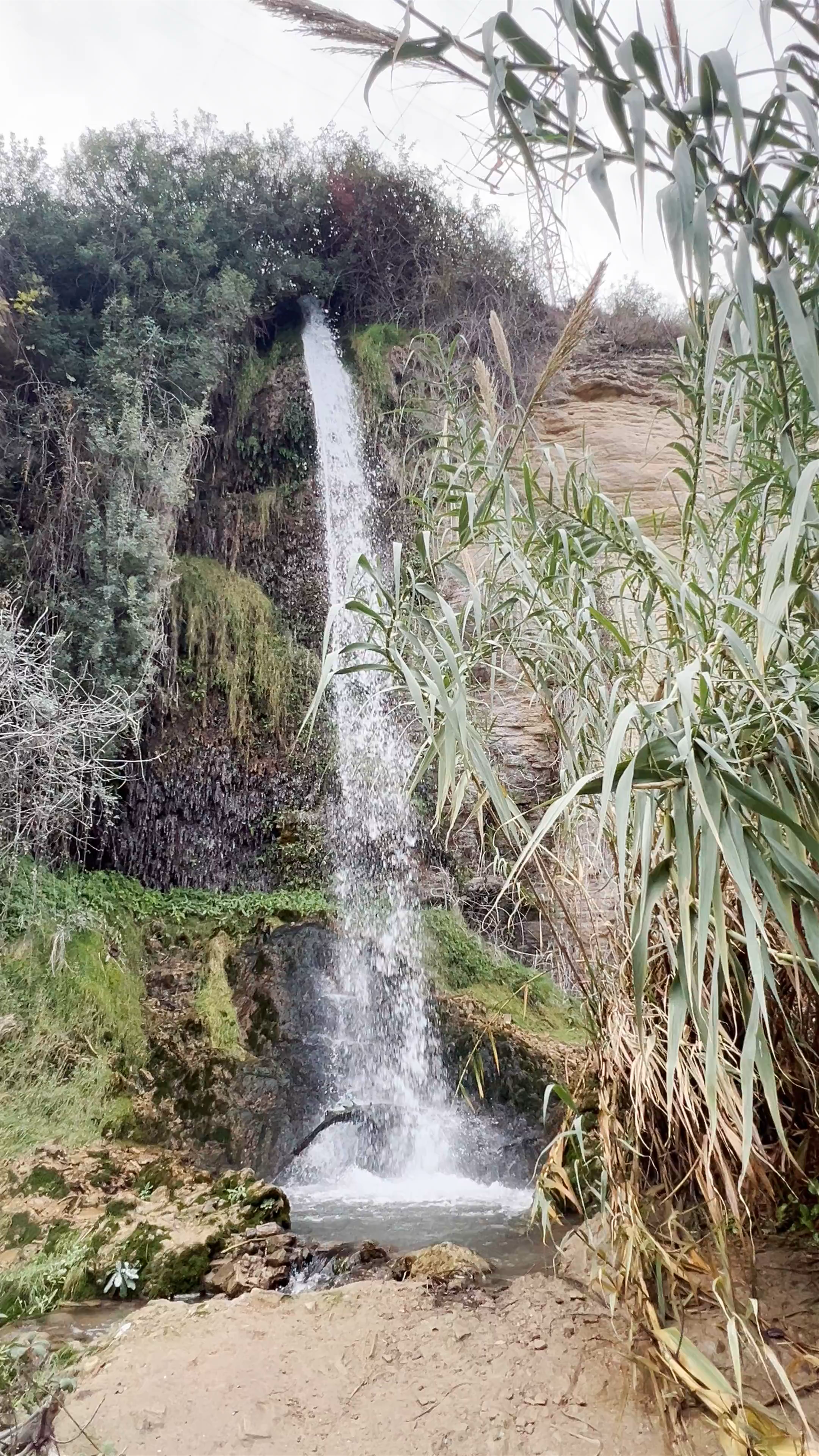 Enchanting Waterfall at Cañón de Almadenes in Cieza, Spain