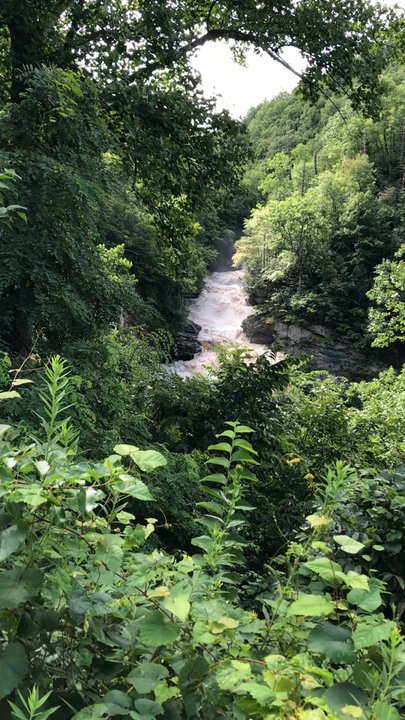 Cullasaja Falls - Cullasaja Falls 2018Aug3 - Hiking Near Me - Highlands, North Carolina