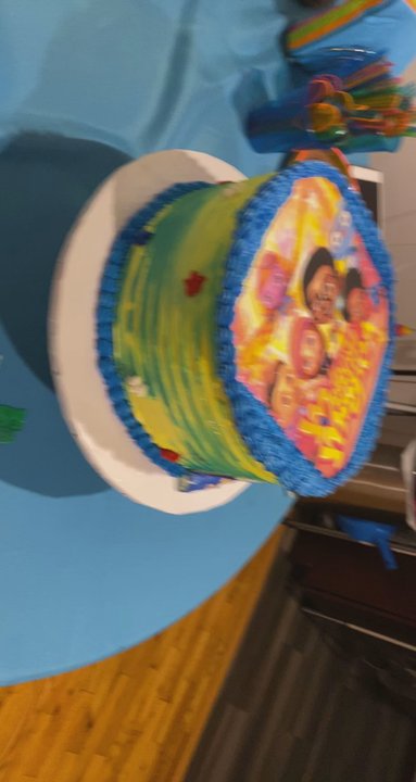 Jamaican Flavors - Beautiful cake made for my son's 1st birthday - Motown Magic theme - Bakeries Near Me - Baldwin, New York