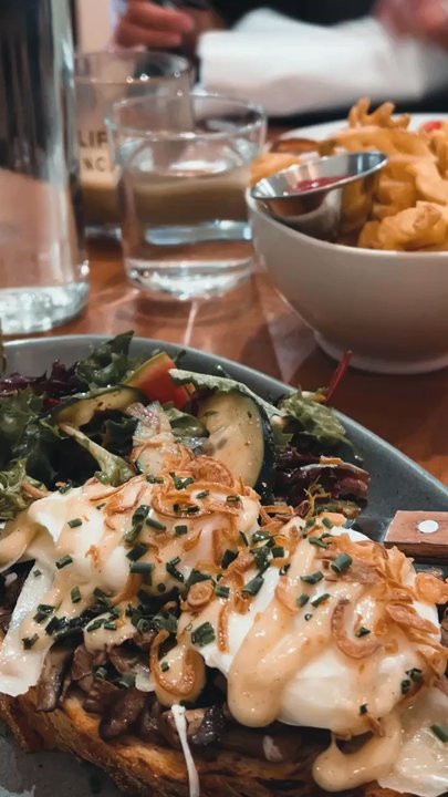 Cafe Lift - Mushroom toast - Breakfast & Brunch Near Me - Haddonfield, New Jersey