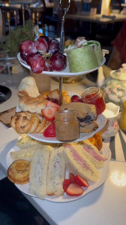 Story - Our tea spread .. made for two - Breakfast & Brunch Near Me - Whittier, California