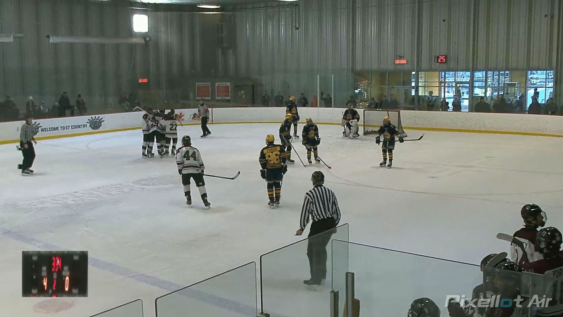 #19 White Braeden McColgan's Semi Final Playoff Goal for Ottawa Valley Titans U15 AAA