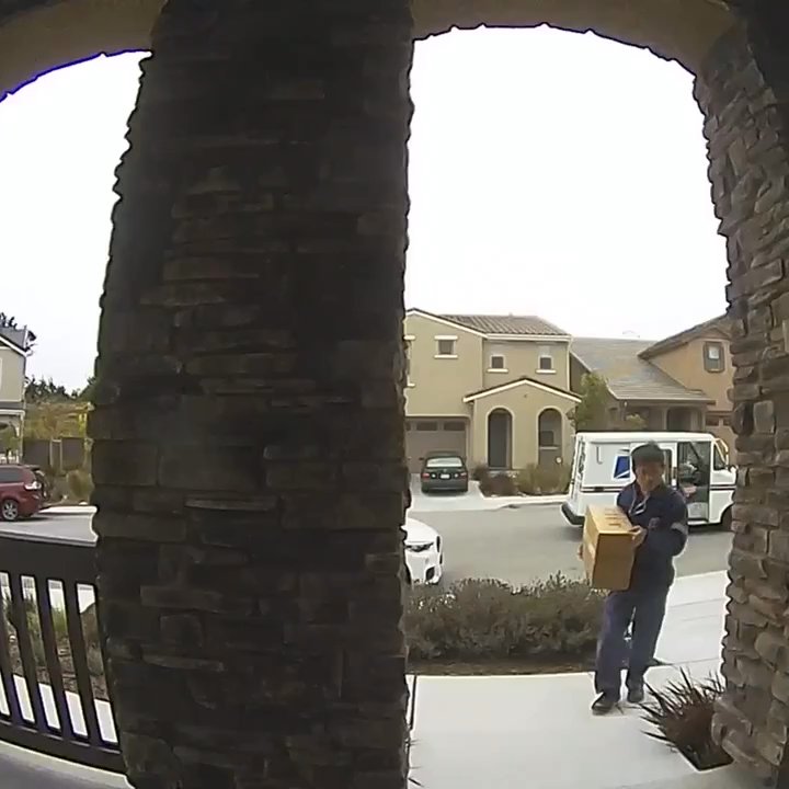 US Post Office - This ahole purposely slamming my package on my porch, shattering the concrete planter I purchased online - Post Offices Near Me - Daly City, California