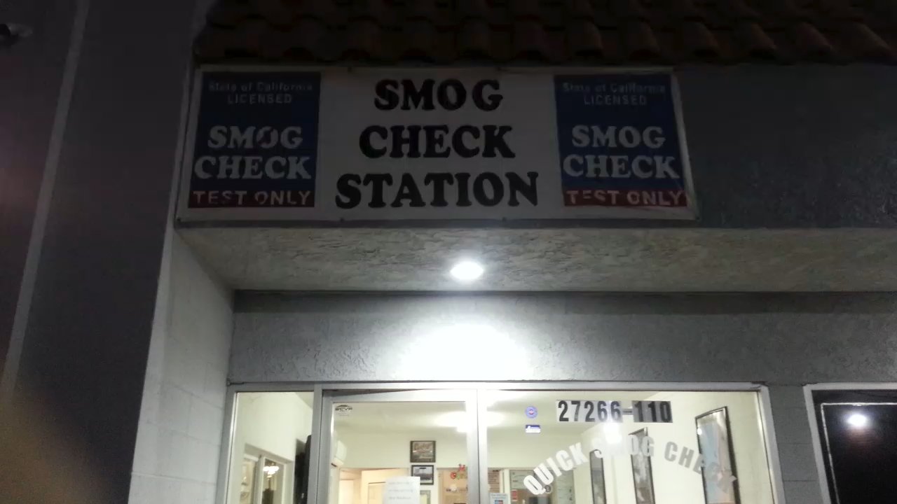 Quick Smog Check - A little video of their waiting area - Smog Check Stations Near Me - Canyon Country, California