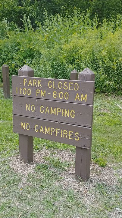Manitowoc River Public Access - Sign - Parks Near Me - Manitowoc, Wisconsin