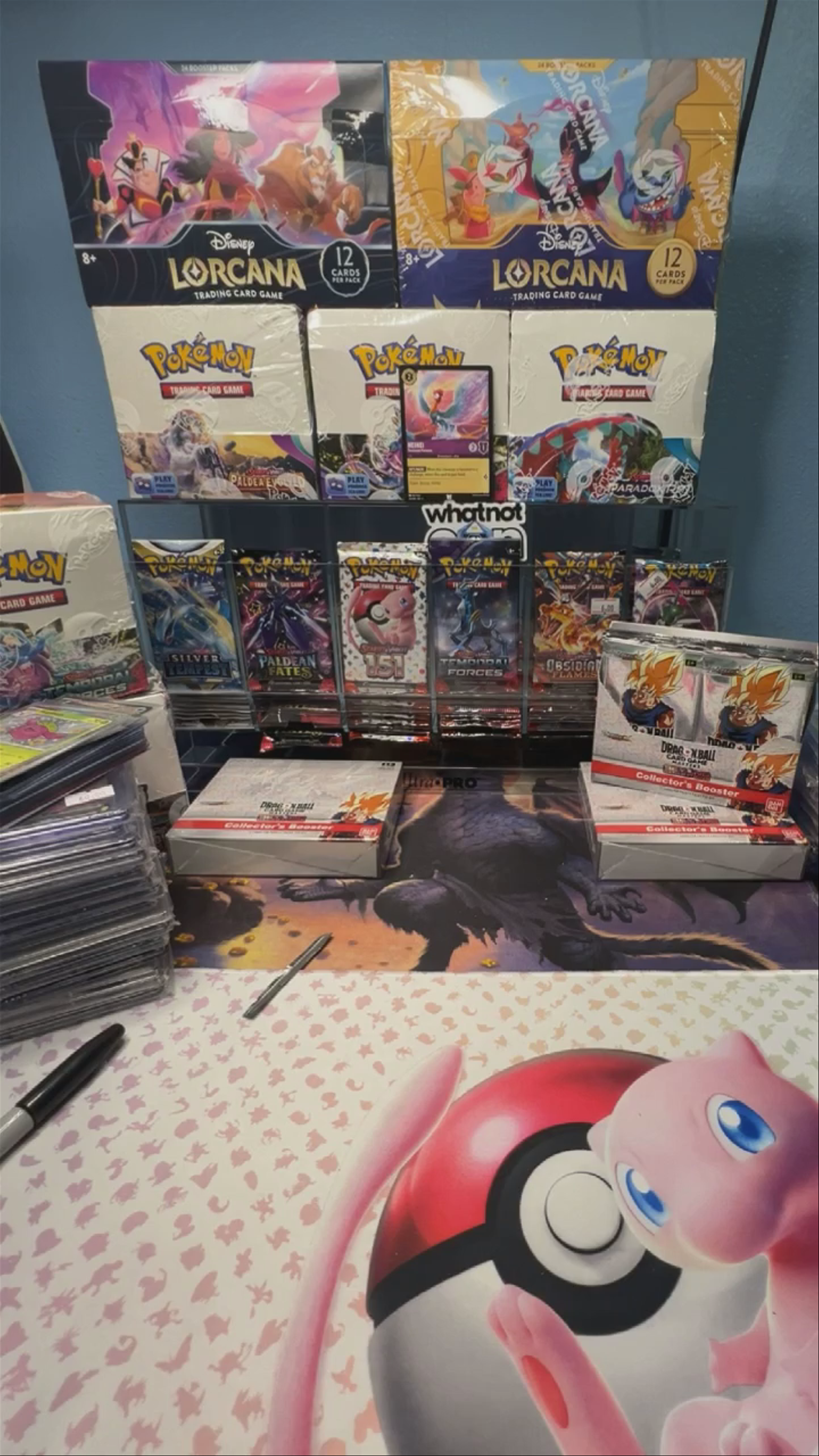 Pokémon, dragon ball,lorcana! Sealed singles and slab deals!