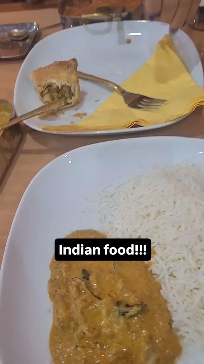 Ruchi’s Indian Cuisine - All that we ordered was amazing. Lam korma is the yellow then the chicken kabob, butter chicken and chicken tikka massage with garlic naan. - Indian Near Me - Houston, Texas