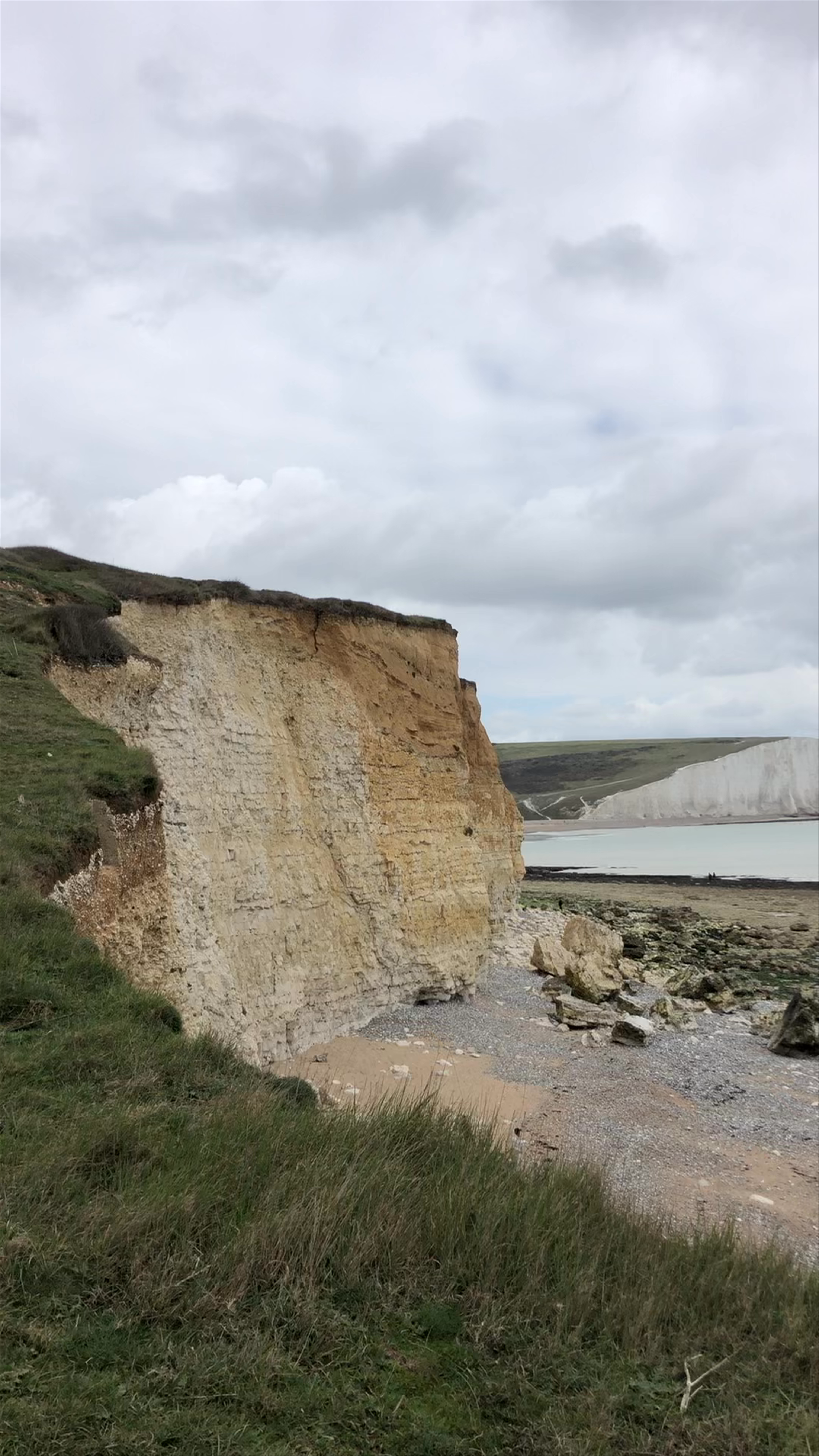 Seven Sisters Cliffs: Majestic Coastal Walk near Seaford, UK