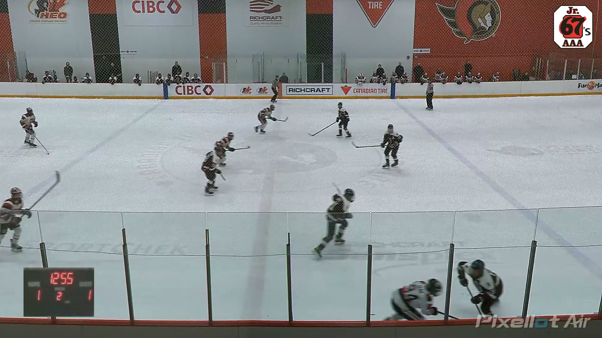 #19 Maroon - Braeden McColgan's U15 Playoff Championship Series Goal - Ottawa Valley Titans