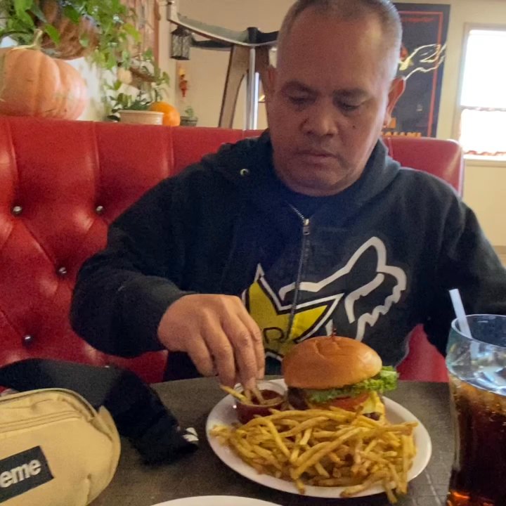 Slice of Veyo - Tired the hamburger and it was good., their fries was also good. - Pizza Near Me - Veyo, Utah