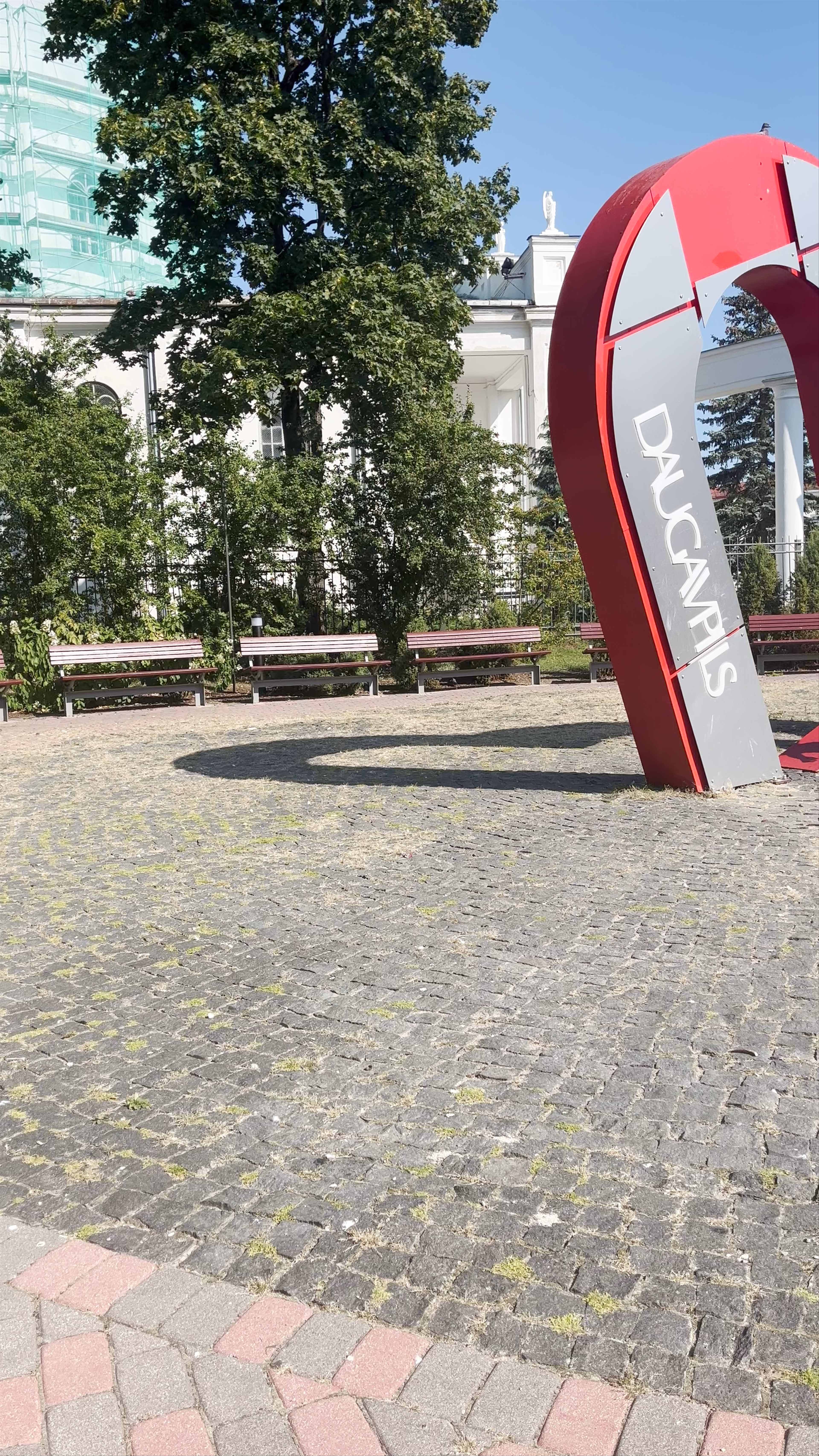 Skulptūra "I Love Daugavpils"