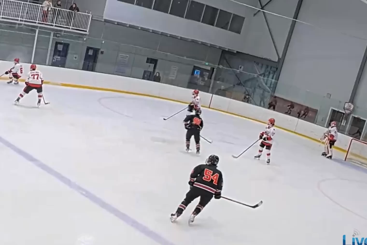 Pierce Sucansky scores against Cyclones Academy AAA
