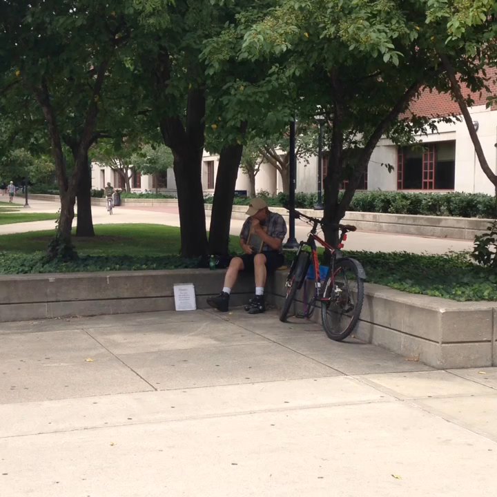 The Diag - The Harmonica Man has been on campus for over a decade! He's brought smiles to so many. - Parks Near Me - Ann Arbor, Michigan