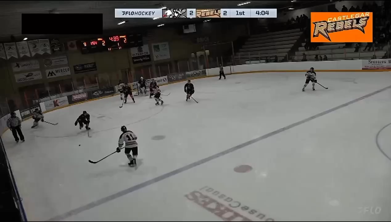 Joshua Gamble's Impressive PK Scoring Chance with Castlegar Rebels