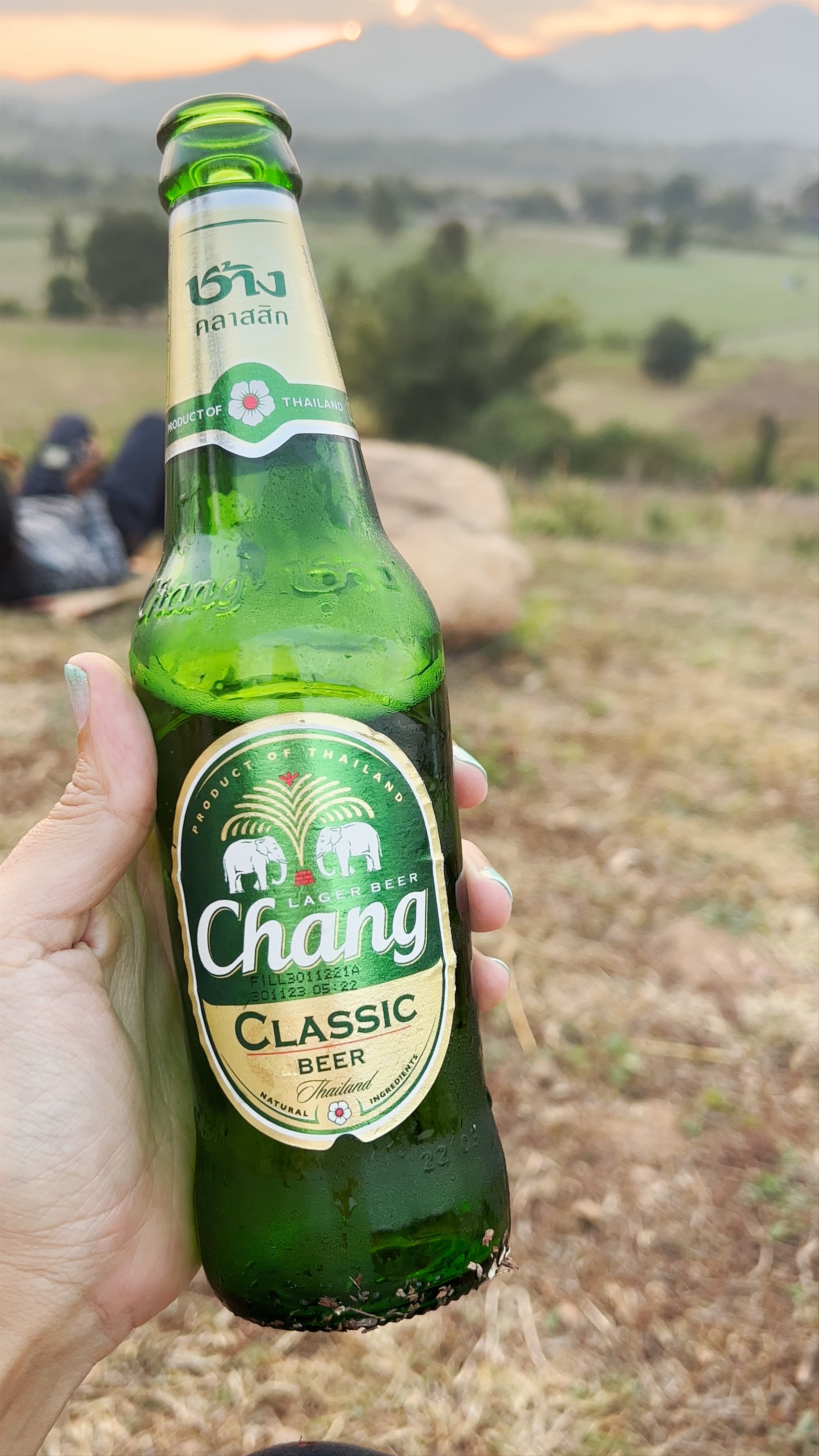 Sunset Chill and Chang Beer in Mae Hong Son Countryside