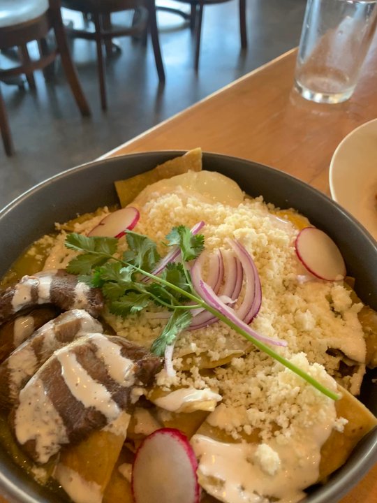 Lola's Bistro - Chilaquiles and quiche - New American Near Me - Brownsville, Texas