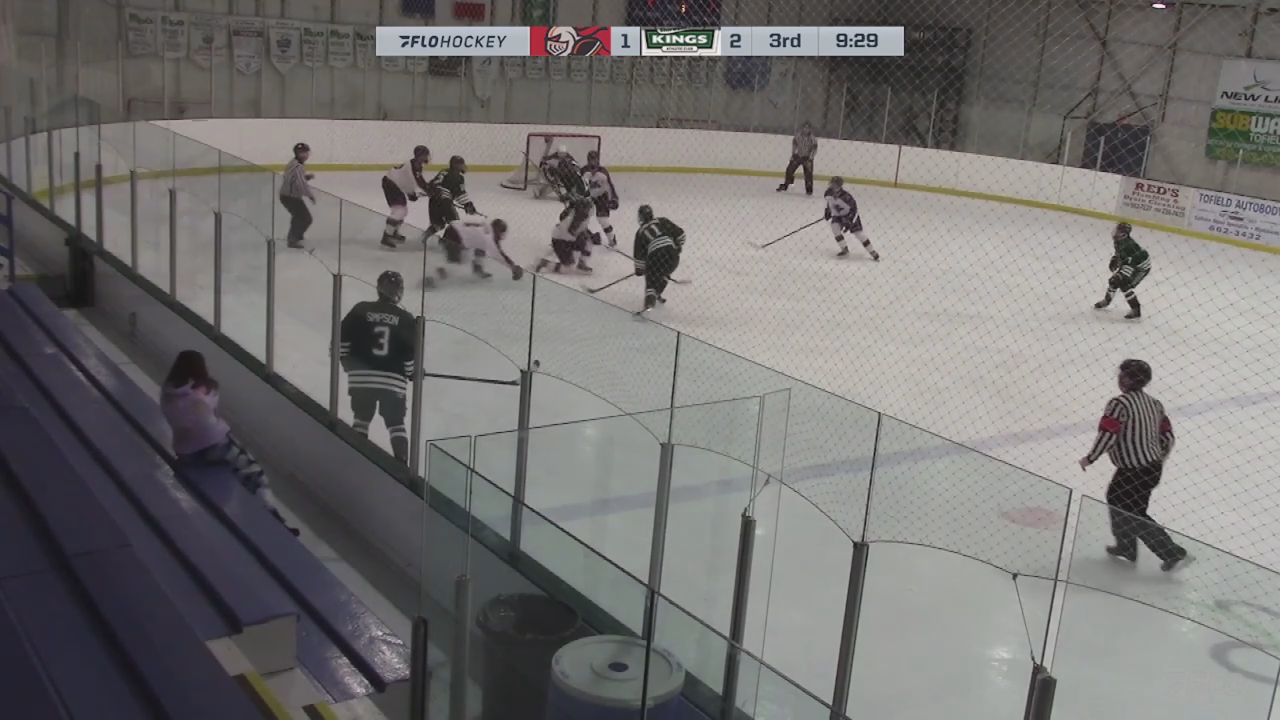 Asher Ammann Save Through Heavy Traffic - Lloydminster Lancers U18 AAA