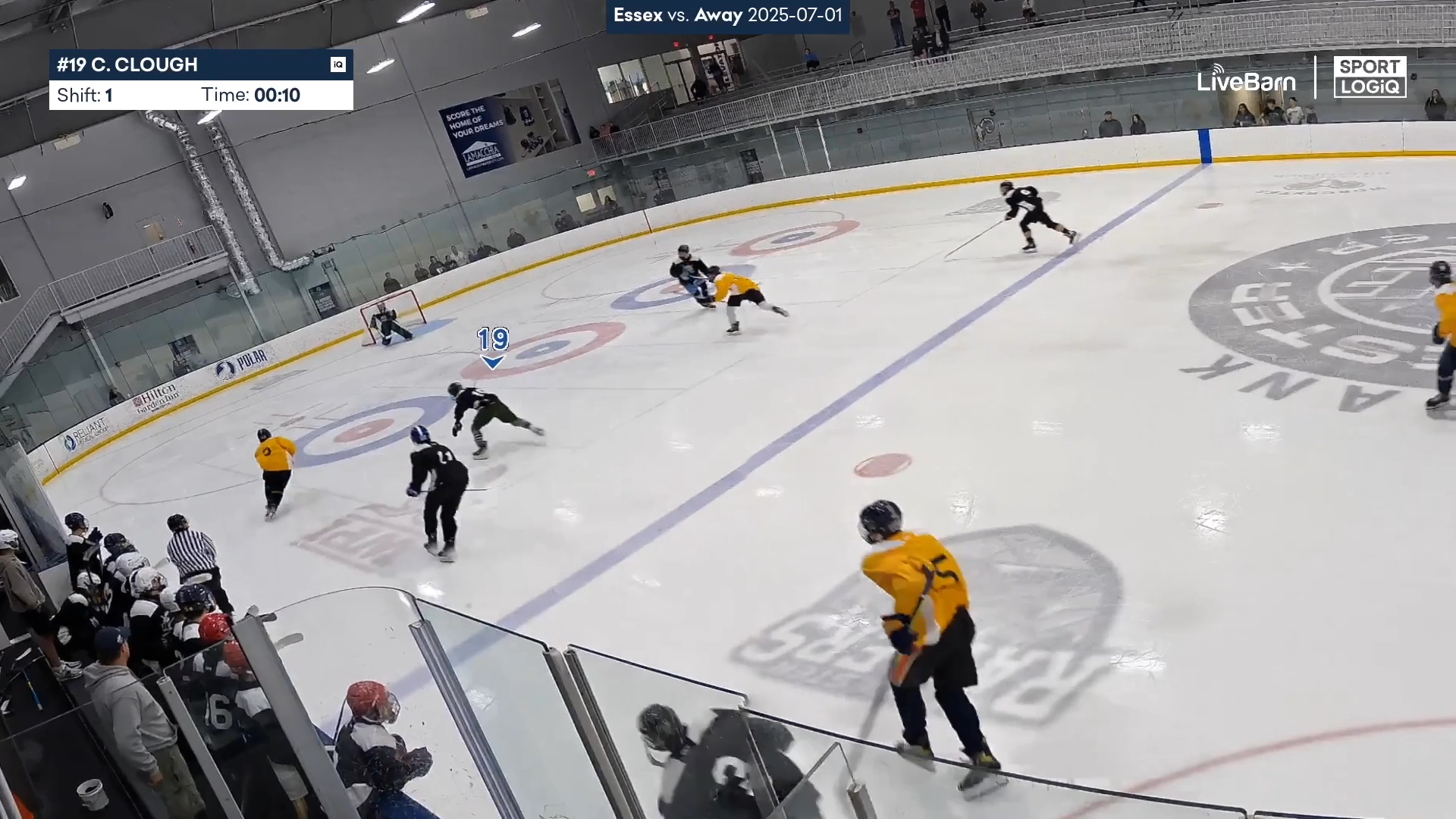 Caleb Clough's Impressive Backcheck Highlights at HNIB