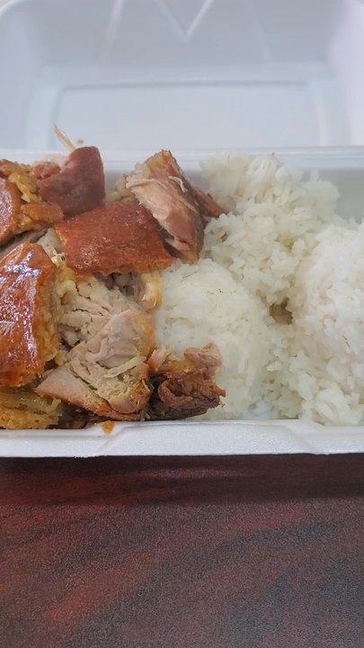 Lechon Manila - Steaming rice with lechon - Filipino Near Me - Union City, California