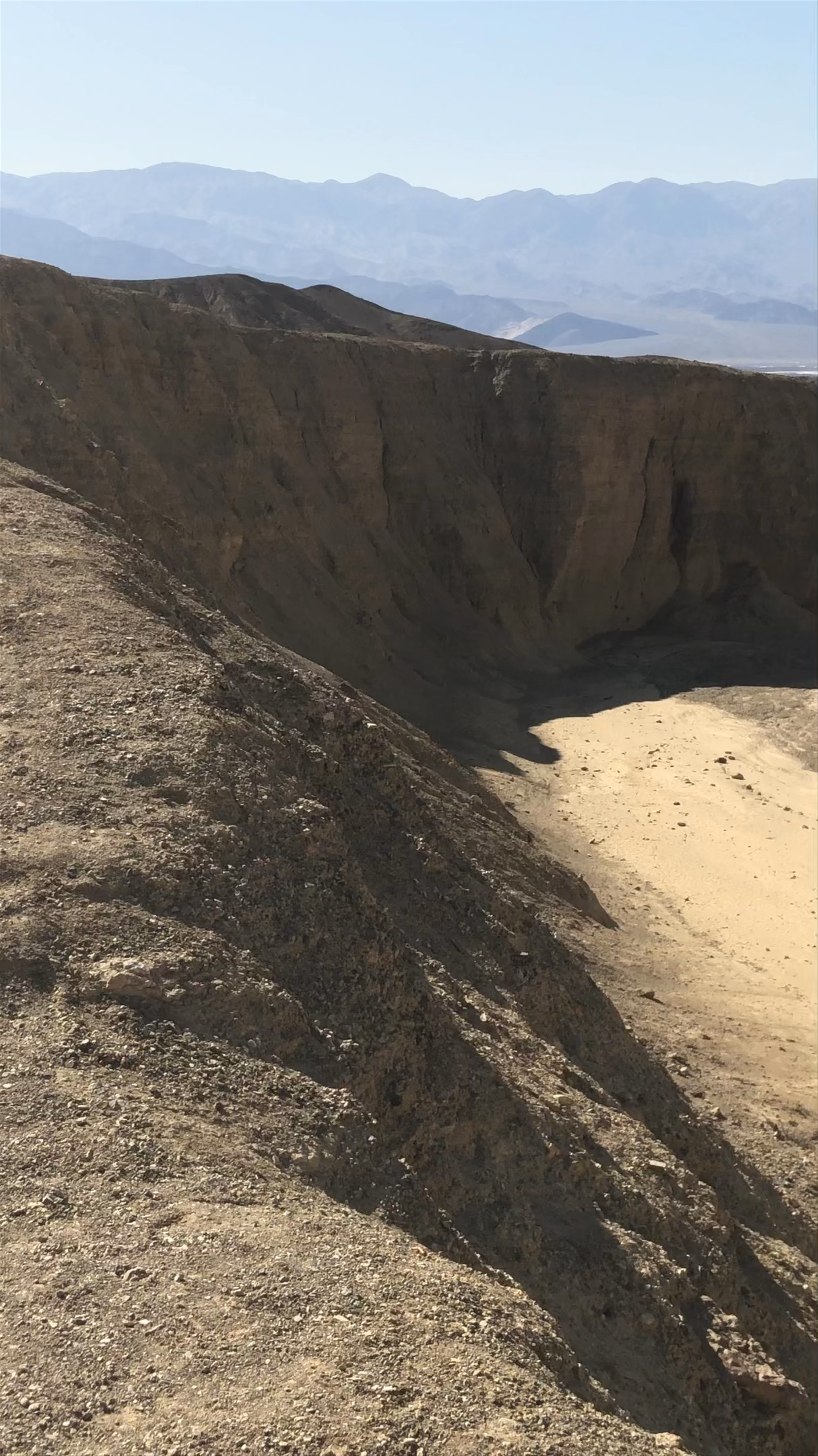 Zabriskie Point Parking Lot