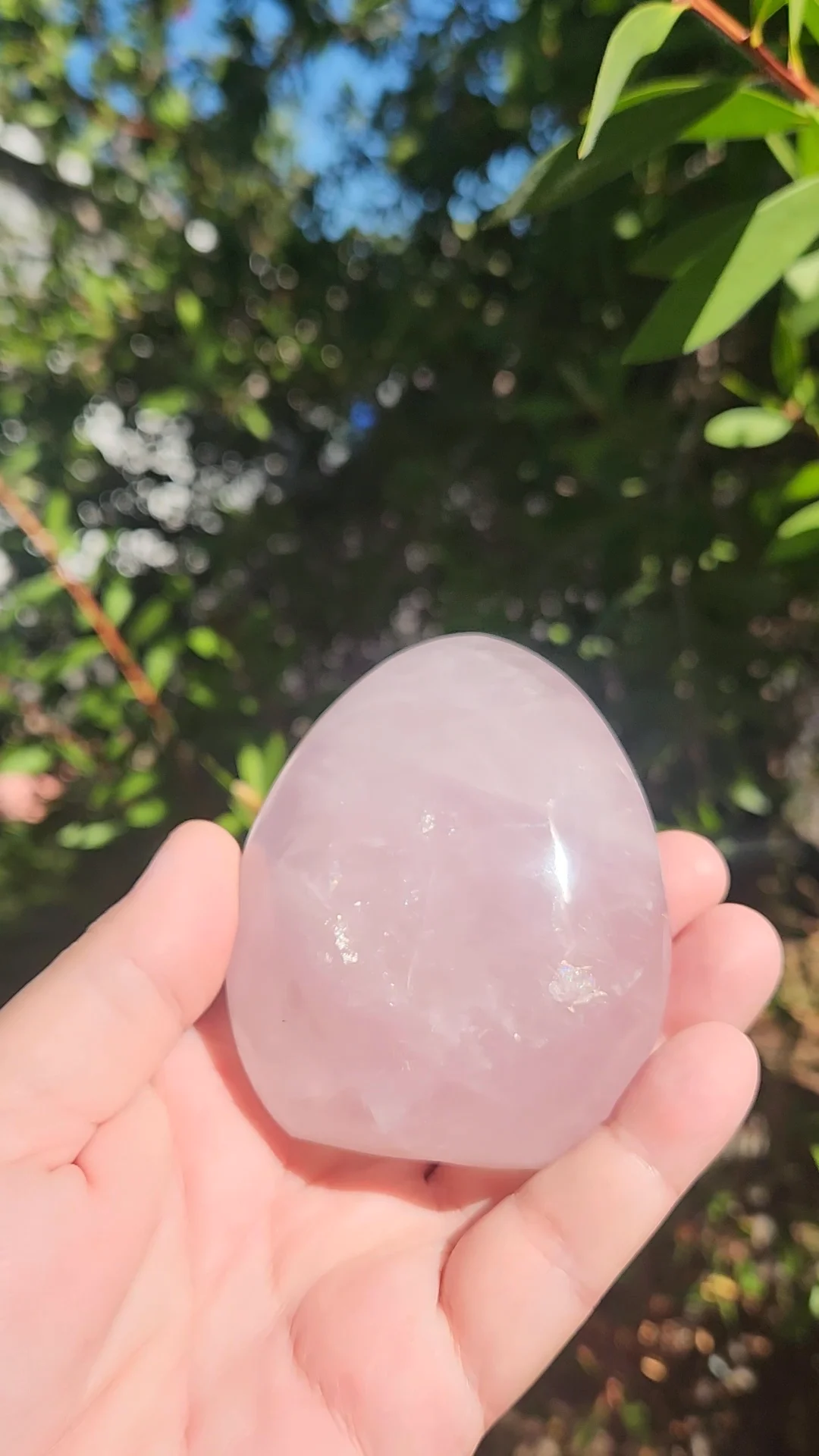 Shimmery Rose Quartz Freeform · $48.00 · Regemify