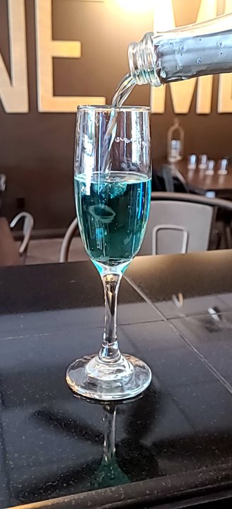 Wine Me Up! - That blue sparkling............. - Wine Bars Near Me - Bakersfield, California