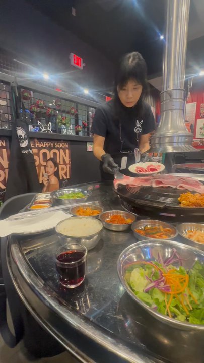 Honey Pig BBQ - We ordered the Specials combo of multiple pork options. It was more than enough for the two of us. - Korean Near Me - Katy, Texas