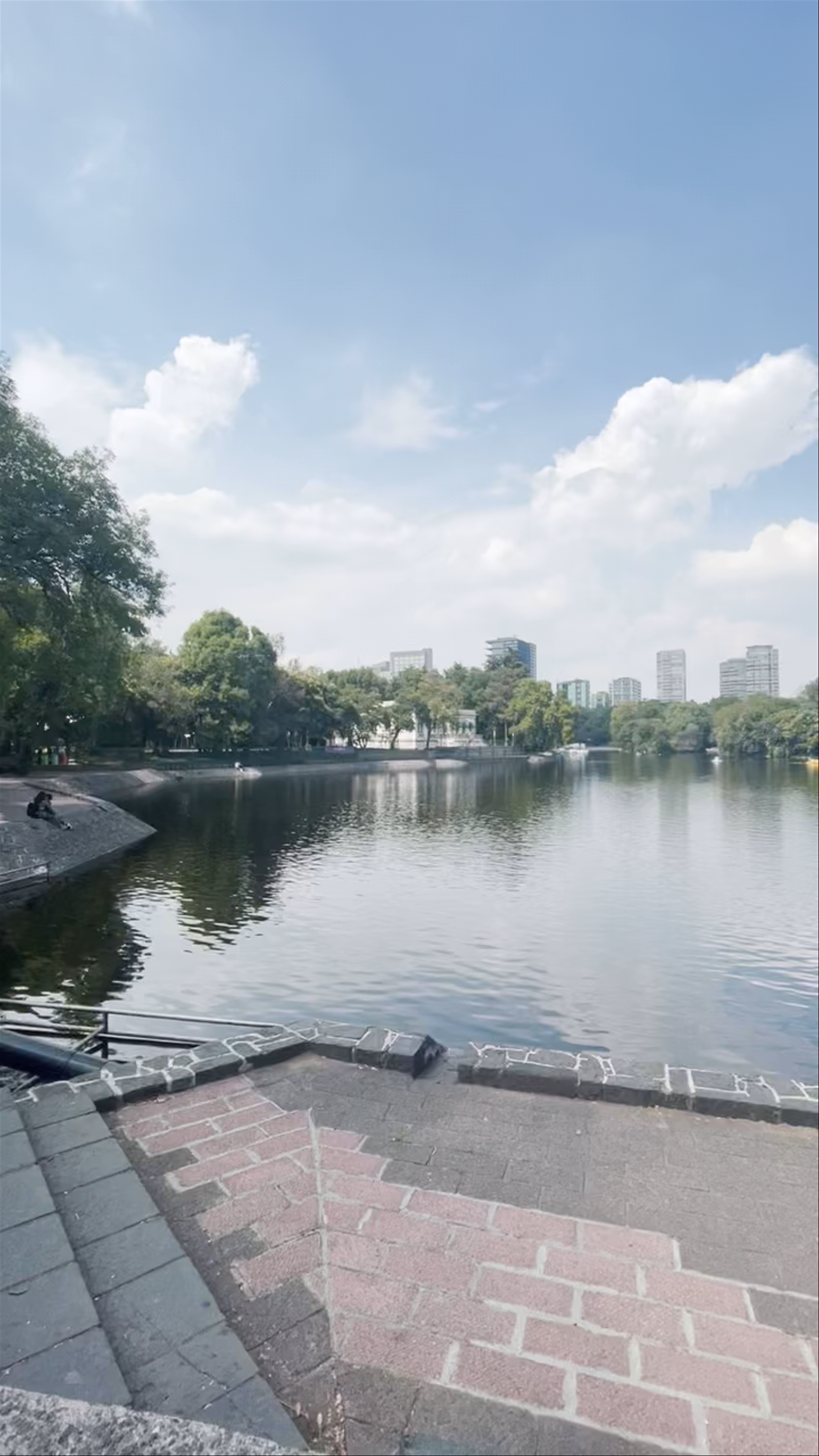 Peaceful Stroll at Lago de Chapultepec, Mexico City
