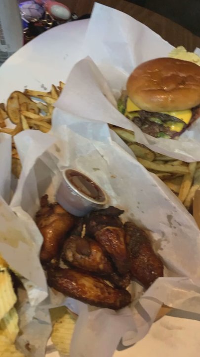 Fat Dan's - Fat Dan's Slow Smoked Brisket, small wings, Double Cheese Fat Burger, and Best Fries in the Universe, or Not - Delis Near Me - Indianapolis, Indiana