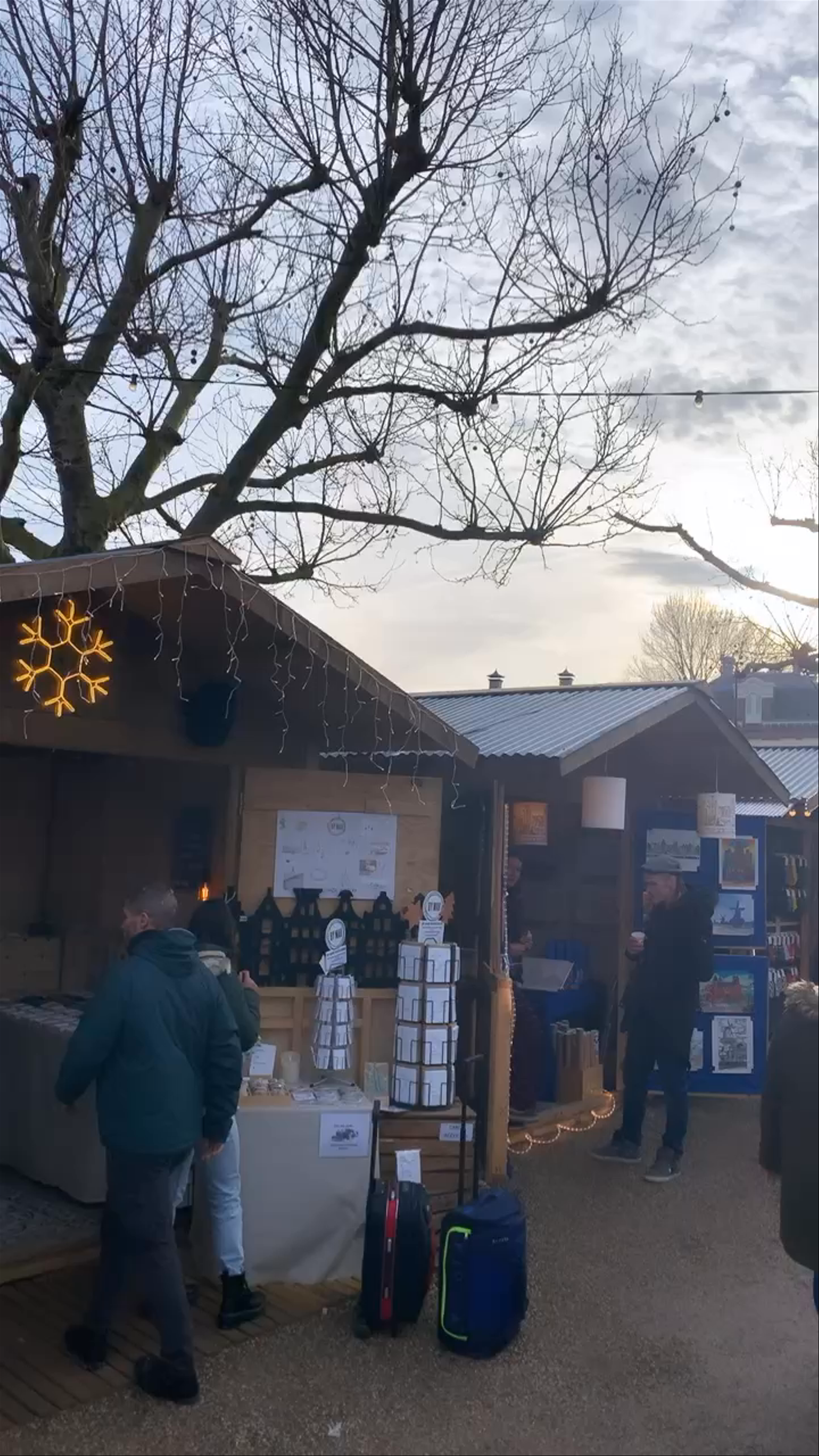 Winter Market Vibes at Museumplein, Amsterdam