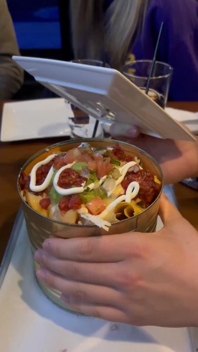 Zeke's Rooftop & Grill - trash can nachos - Bars Near Me - Johnston, Iowa