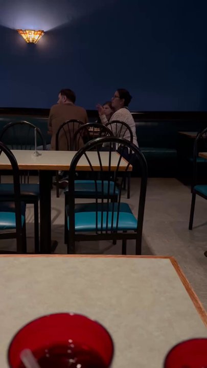 Gattitown - Dining room with 2 movie screens - Pizza Near Me - Round Rock, Texas