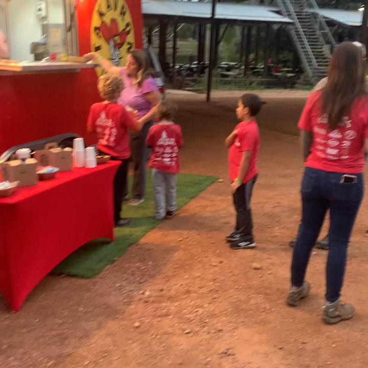 Takavron - Catering a kids camp in Burnet County organization : RaiseThemOutdoors - Food Trucks Near Me - Austin, Texas