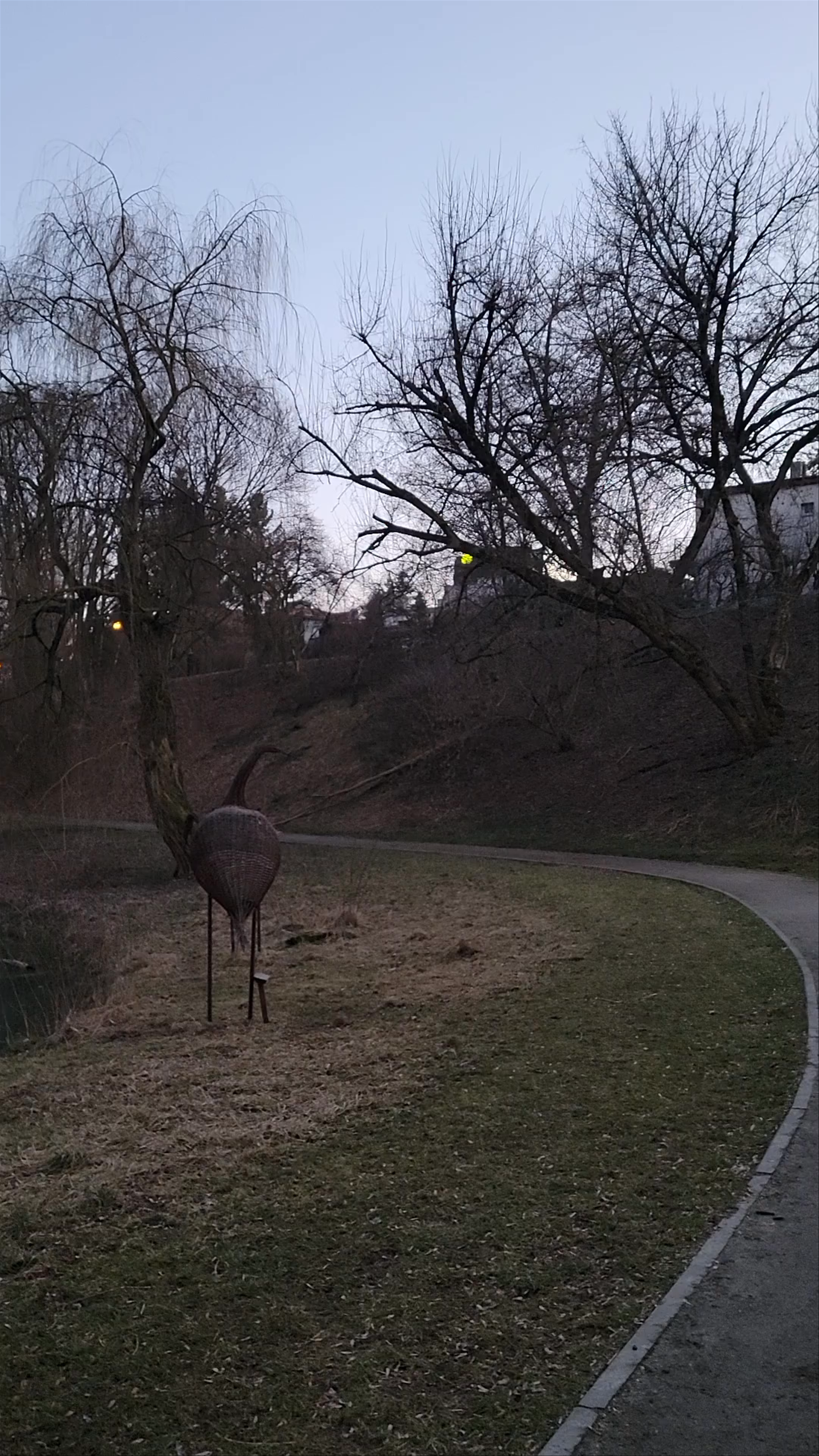 Twilight Serenity at Park Fosa i Stoki Cytadeli in Warsaw