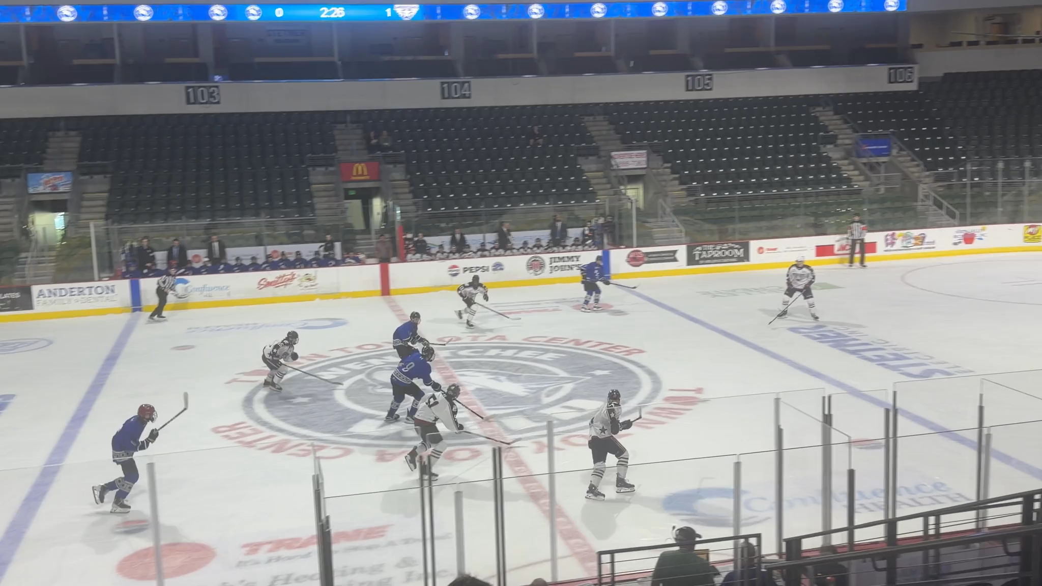 Beckem Goetz: Tri-City Americans Rookie Game
