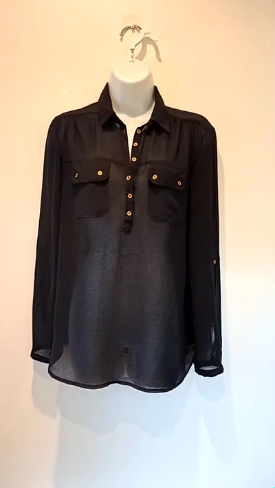 Atmosphere Sheer Shirt Size 10