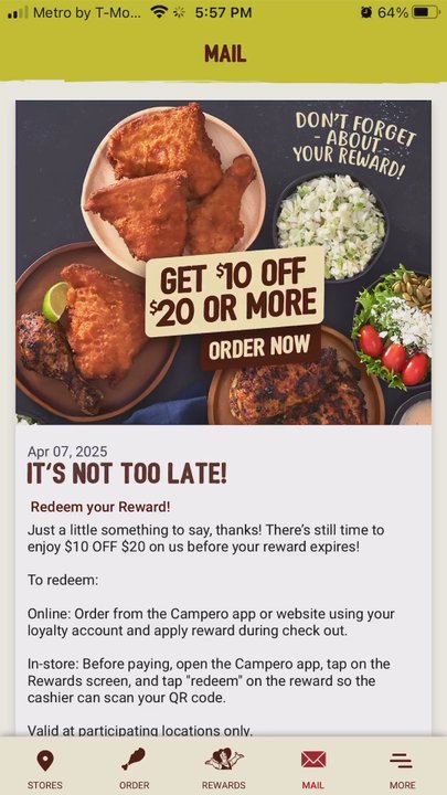 Pollo Campero Norcross - These are current offerings! - Fast Food Near Me - Norcross, Georgia