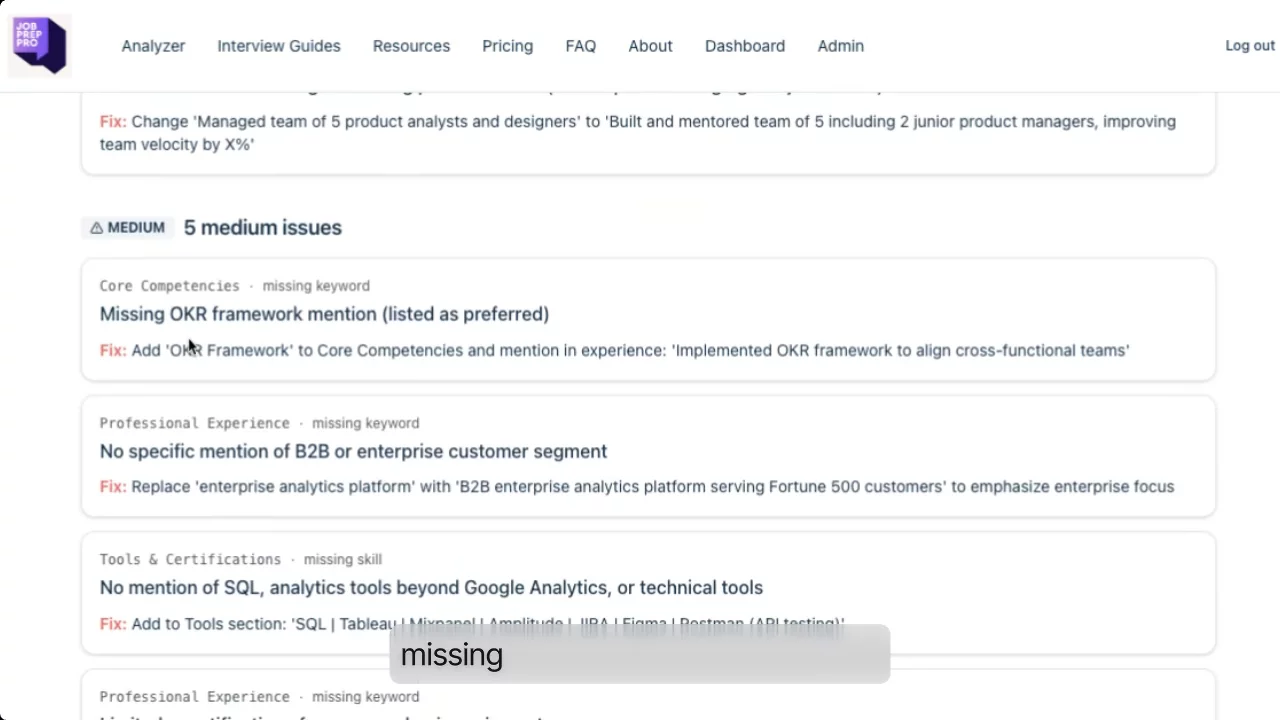 JobPrepPro: AI Resume & Interview Prep image 1