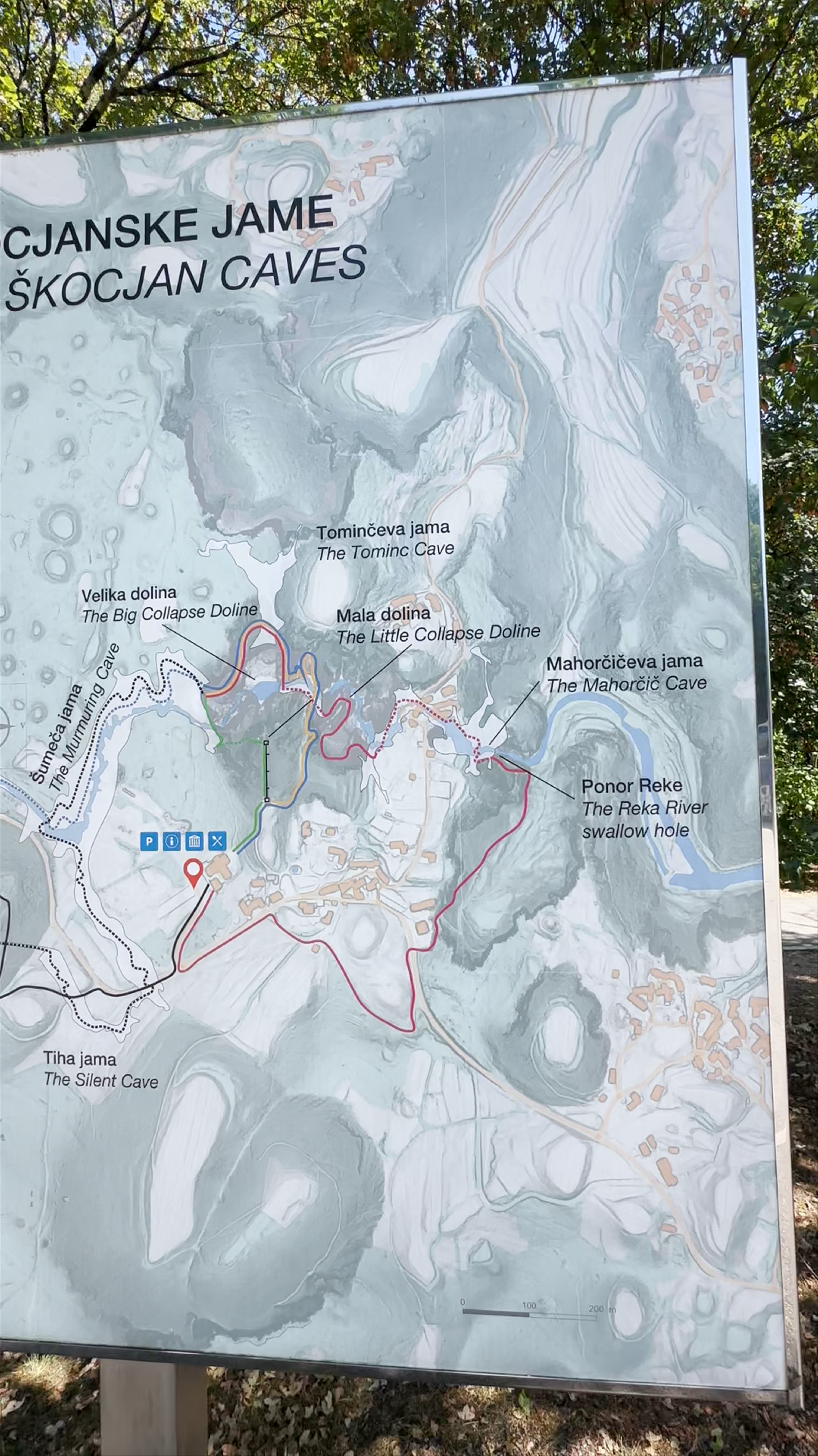 Park Skocjanske Jame Parking