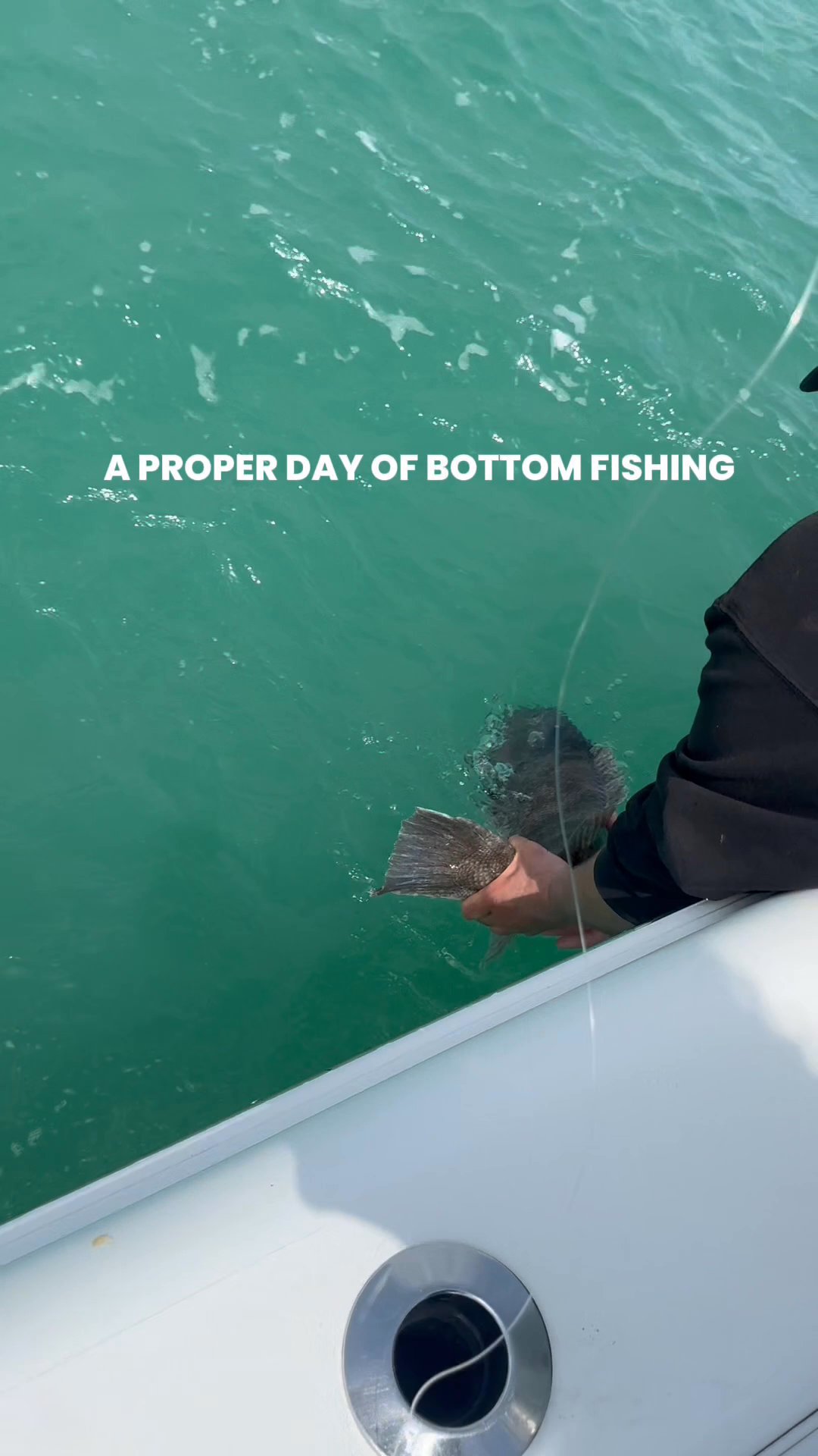 a proper day of bottom fishing on The Boogeyman fo...