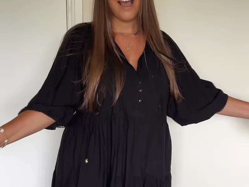 Flowy Black Dress